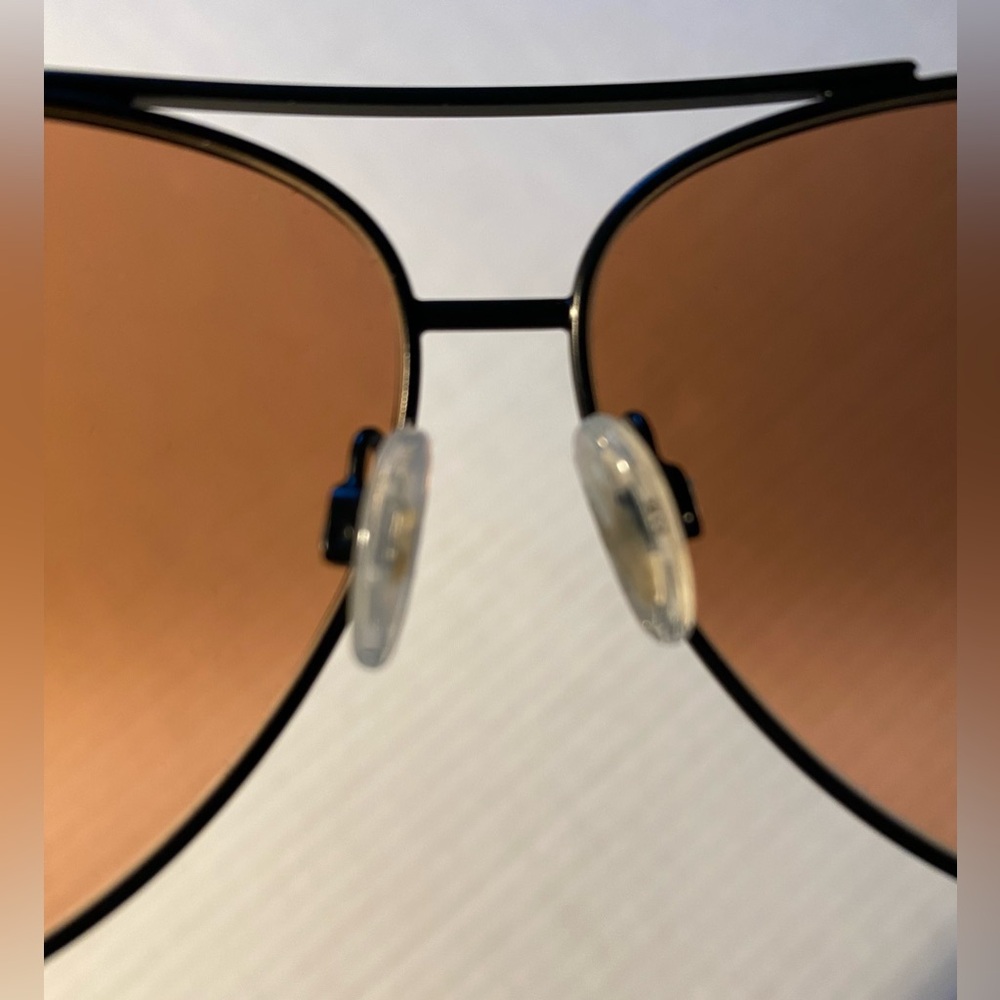 VTG SERENGETI Large Aviator 5222 PMB Rose Crystal Tone Sunglasses - Picture 14 of 16